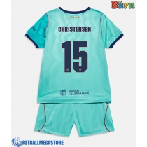 Fotballdrakt Barn Barcelona Andreas Christensen #15 Tredjedraktsett 2026-27 Kortermet (+ Korte bukser)